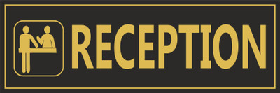 CREATIVE ADVERTISERS Reception Emergency Sign