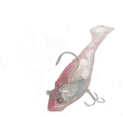 JUST ONE CLICK Soft Bait Silicone Fishing Lure(Pack of 1, Size 8)