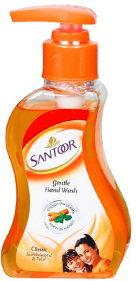 Santoor hand wash bottle 200 ml Hand Wash Bottle(200 ml)