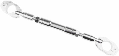 Philomena Adjustable handle rod Clip-on Handle Bar(Silver)
