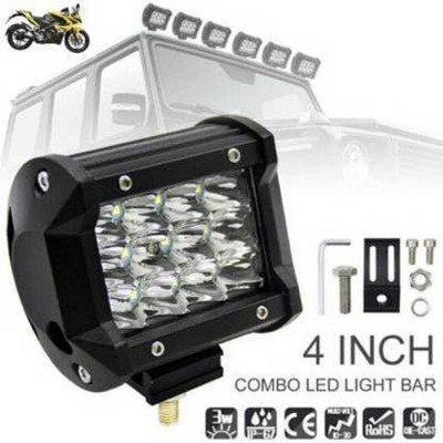 IMAD TRADING 36W LED FOG LIGHT Fog Lamp Motorbike LED (12 V, 36 W)(Universal For Bike, Pack of 2)