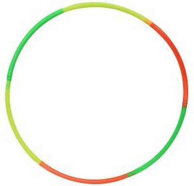 Daily Fest Multicolor Hula Hoop Plastic Ring Tube Hula Hoop(Diameter - 50 cm)