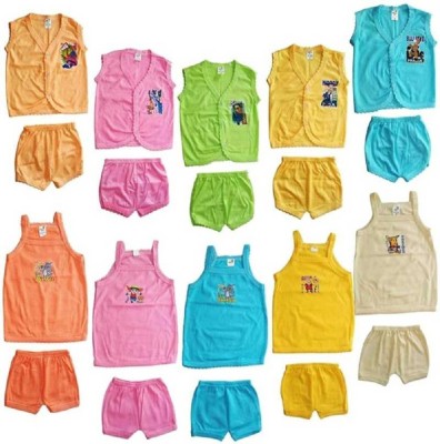 Dolphin52 Baby Boys & Baby Girls Casual T-shirt Shorts(multi)