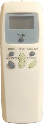 HDF AC Remote Control Compatible For  AC |HF- ‎H-10 LG Split Windows Remote Controller(Grey & White)