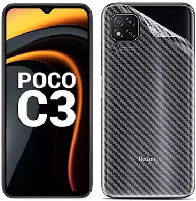 LIKEDESIGN Back Screen Guard for Poco C3(Pack of 1)