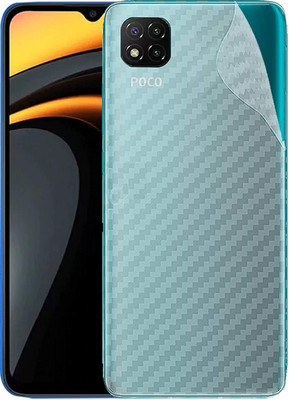 LIKEDESIGN Back Screen Guard for Poco C3(Pack of 1)