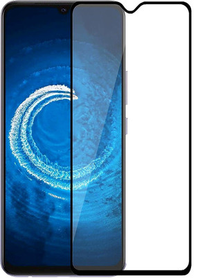 slaky Edge To Edge Tempered Glass for Vivo V20 2021(Pack of 1)