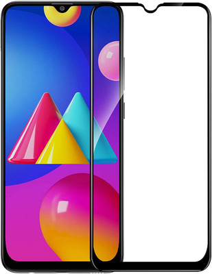 TINGTONG Edge To Edge Tempered Glass for Samsung Galaxy M02s(Pack of 1)