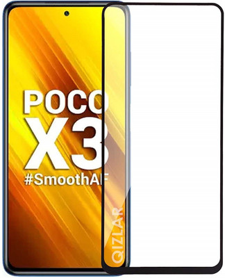 NSTAR Edge To Edge Tempered Glass for POCO X3(Pack of 1)