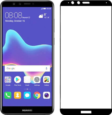 iZAP Edge To Edge Tempered Glass for For Huawei Y9 (2018)(Pack of 1)