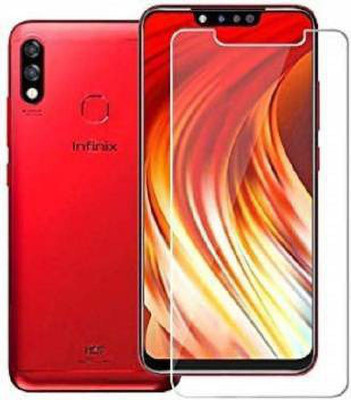 LIGHTWINGS Tempered Glass Guard for Infinix Hot 7 Pro(Pack of 2)