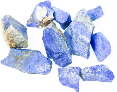 MARKA Lapis lazuli Rough Regular Asymmetrical Crystal Stone(Blue 20 g)
