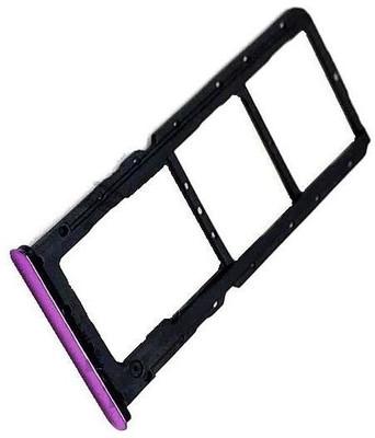 Purplesavvy Sim Card Tray(Compatible With OPPO F9 - Purple)