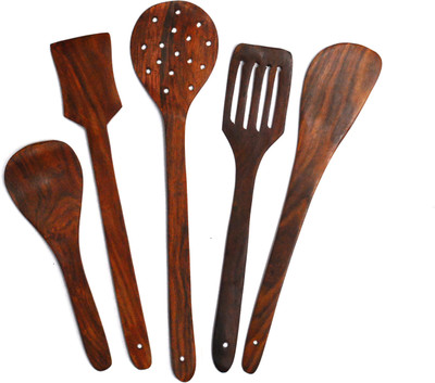 Flipkart SmartBuy WL5PC-05 Wooden Spatula(Pack of 5)