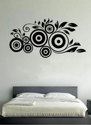 ALLURE 116 cm Leaf Self Adhesive Sticker(Pack of 1)
