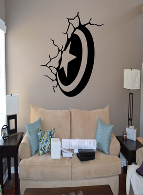 ALLURE 66 cm Shield Self Adhesive Sticker(Pack of 1)
