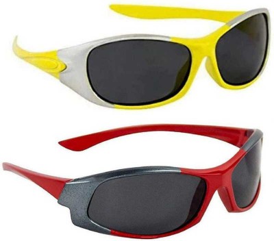 Zeydan Sports Sunglasses(For Boys & Girls, Black)