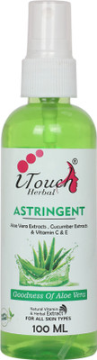 I TOUCH HERBAL AloeVera extracts, Cucumber extracts & Vitamin C and e 100 ML Men & Women(100 ml)
