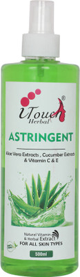 I TOUCH HERBAL With AloeVera extracts, Cucumber extracts & Vitamin C and e 500 ML Men & Women(500 ml)