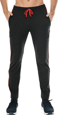 cold fusion Solid Men Grey Track Pants