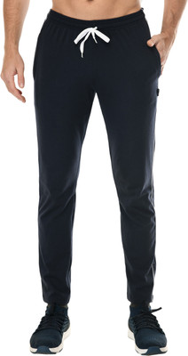 cold fusion Solid Men Blue Track Pants