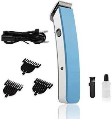 U Z A N NV 216-Bluee Runtime: 60 min Trimmer for Men & Women (White) White Trimmer 60 min  Runtime 3 Length Settings(Multicolor)