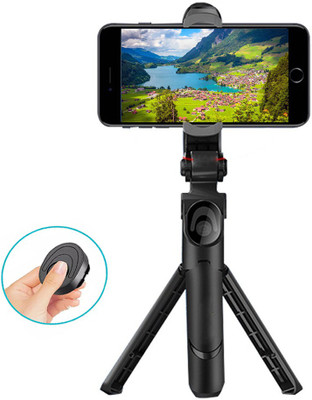 POZUB TOP SELLING PROFESSIONAL HANDHELD TRIPOD SELFIE STICK 3IN1 BLUETOOTH EXTENDABLE SELFIE STICK MINI TRIPOD MULTI-FUNCTION WIRELESS BLUETOOTH XT-01, XT-02 SELFIE STICK WITH REMOTE SHUTTER 360 ROTATE EXTENDABLE HANDHELD FOLDABLE MINI TRIPOD STAND FOR SMARTPHONES Tripod, Tripod Kit, Tripod Ball Hea