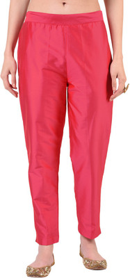 FLOREOS Regular Fit Women Purple Trousers