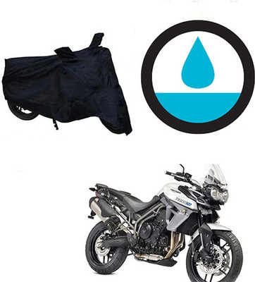 Amozkart Waterproof Two Wheeler Cover for Universal For Bike(Black)