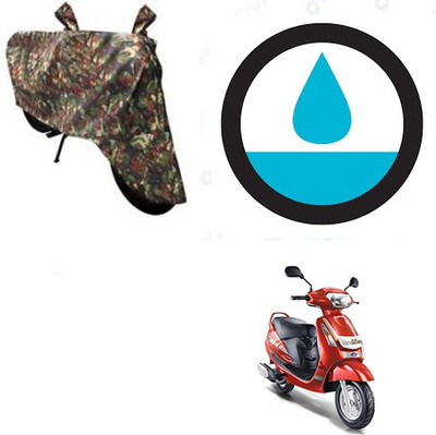 HYBRIDS COLLECTION Waterproof Two Wheeler Cover for Mahindra(Duro DZ, Multicolor)