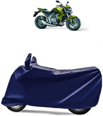RONISH Two Wheeler Cover for Honda(CB 1000R, Blue)