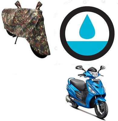 HYBRIDS COLLECTION Waterproof Two Wheeler Cover for Hero(Maestro, Multicolor)