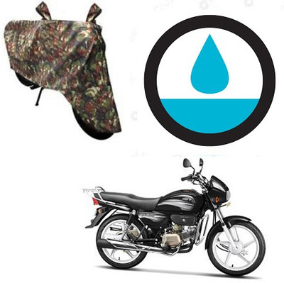 Atulit enterprises Waterproof Two Wheeler Cover for Hero(Splendor Plus, Multicolor)
