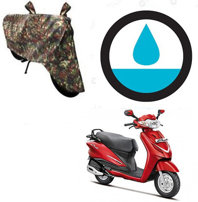 HYBRIDS COLLECTION Waterproof Two Wheeler Cover for Hero(Duet, Multicolor)