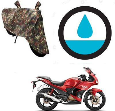 HYBRIDS COLLECTION Waterproof Two Wheeler Cover for Hero(Karizma ZMR, Multicolor)