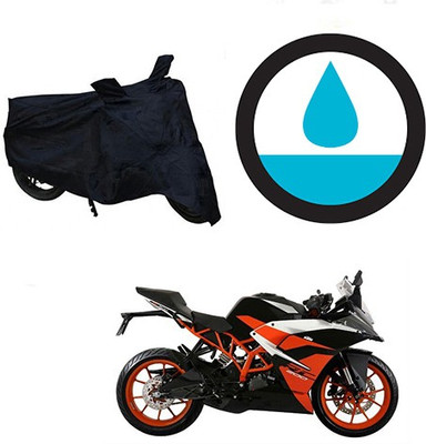 Atulit enterprises Waterproof Two Wheeler Cover for KTM(RC 200, Black)
