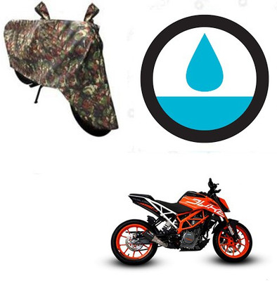 HYBRIDS COLLECTION Waterproof Two Wheeler Cover for KTM(Duke 390, Multicolor)