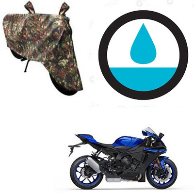HYBRIDS COLLECTION Waterproof Two Wheeler Cover for Yamaha(YZF R1, Multicolor)