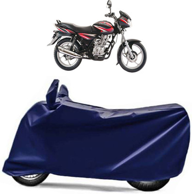 RONISH Two Wheeler Cover for Bajaj(Discover 125 DTS-i, Blue)