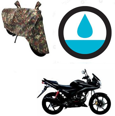 HYBRIDS COLLECTION Waterproof Two Wheeler Cover for Honda(CBF Stunner, Multicolor)