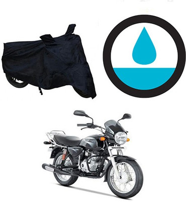 Amozkart Two Wheeler Cover for Bajaj(Boxer, Black)
