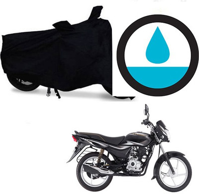 HYBRIDS COLLECTION Waterproof Two Wheeler Cover for Bajaj(Platina 100 DTS-i, Black)