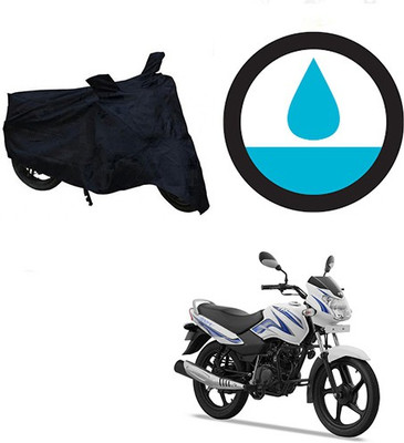 Atulit enterprises Waterproof Two Wheeler Cover for TVS(Star Sport, Black)