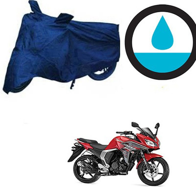 RPSENTTERPR Waterproof Two Wheeler Cover for Yamaha(Fazer, Blue)