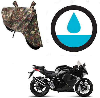 HYBRIDS COLLECTION Waterproof Two Wheeler Cover for Hyosung(GT250R, Multicolor)