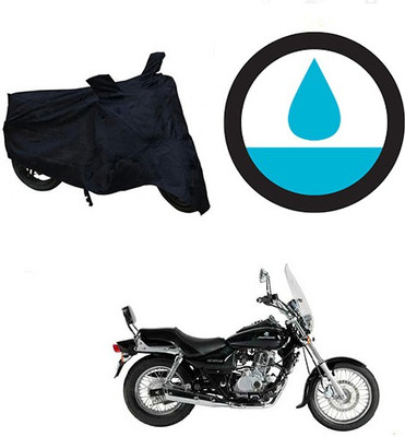 Amozkart Two Wheeler Cover for Bajaj(Avenger 220 DTS-i, Black)