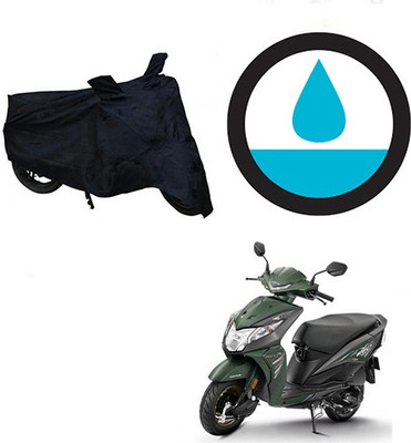 HYBRIDS COLLECTION Waterproof Two Wheeler Cover for Honda(Dio, Black)