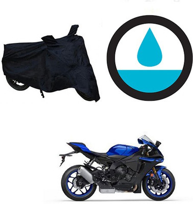 Atulit enterprises Waterproof Two Wheeler Cover for Yamaha(YZF R1, Black)