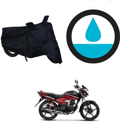 HYBRIDS COLLECTION Waterproof Two Wheeler Cover for Honda(CB Shine, Black)