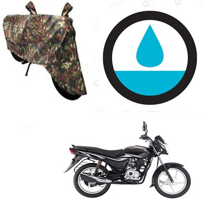HYBRIDS COLLECTION Waterproof Two Wheeler Cover for Bajaj(Platina 100 DTS-i, Multicolor)